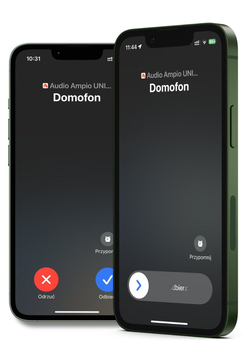 Dzwonienie domofonem na telefon za pomocą aplikacji